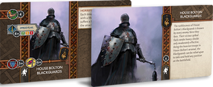 A Song of Ice & Fire: Tabletop Miniatures Game – Bolton Blackguards cartes