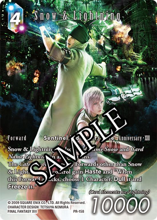 Final Fantasy: Trading Card Game - XIII Starter Deck (Ice and Lightning) karten