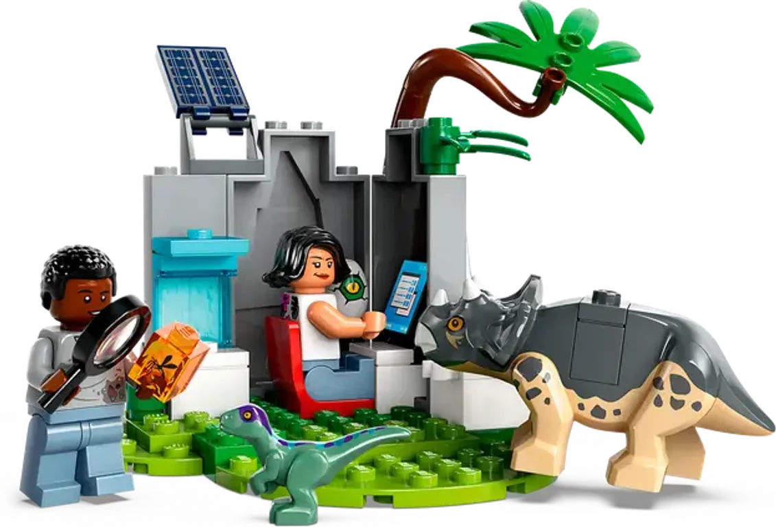 LEGO® Jurassic World Reddingscentrum voor babydinosaurussen componenten