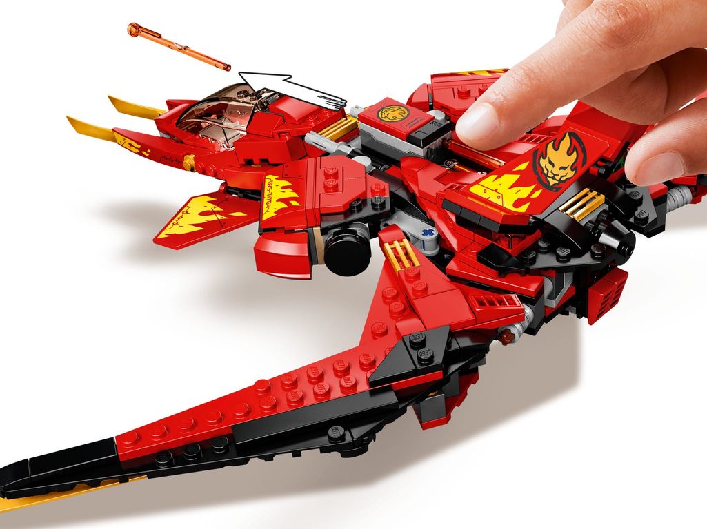 LEGO® Ninjago Fighter di Kai componenti