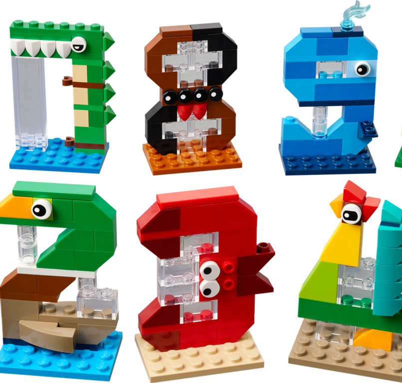 Birthday Numbers components