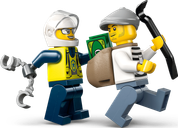 LEGO® City Police Motorcycle Chase minifigures