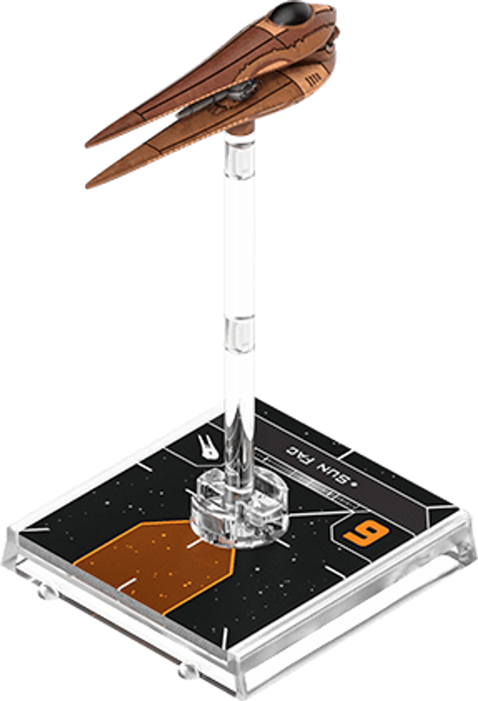 Star Wars: X-Wing (Second Edition) – Nantex-class Starfighter Expansion Pack miniatuur