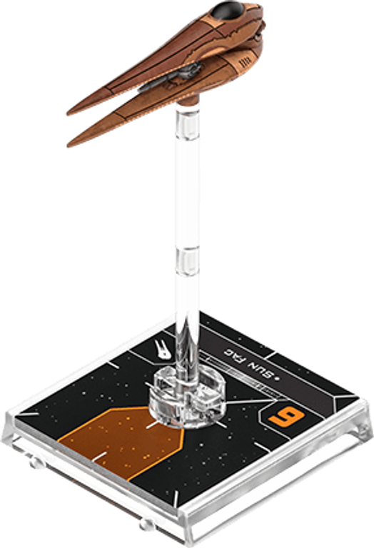 Star Wars: X-Wing (Second Edition) – Nantex-class Starfighter Expansion Pack miniatur