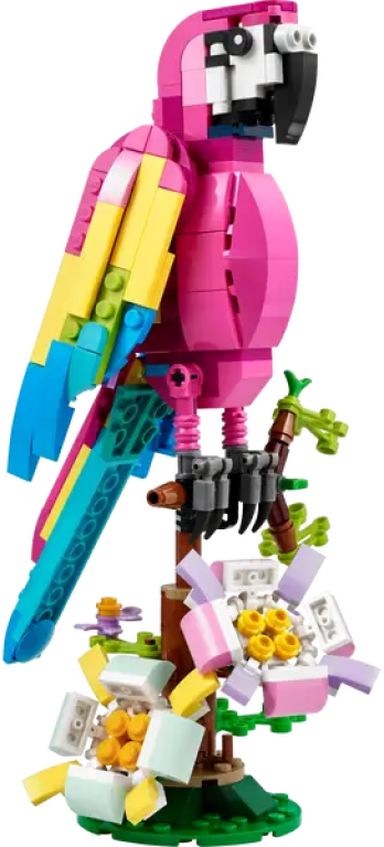 LEGO® Creator Exotische roze papegaai componenten