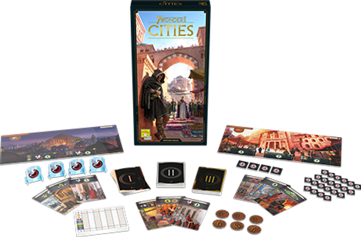 7 Wonders (Second Edition): Cities composants