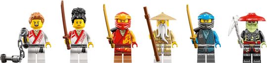 LEGO® Ninjago Creative Ninja Brick Box minifigures