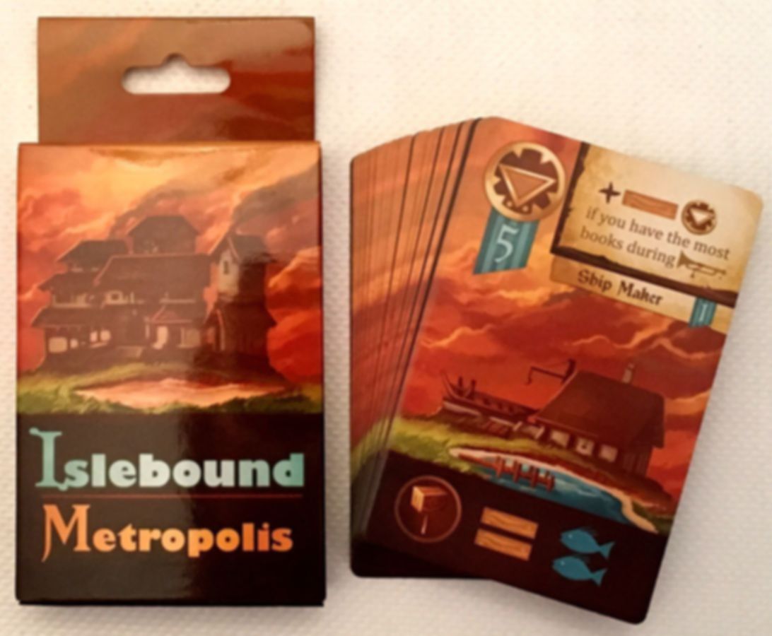 Islebound: Metropolis Expansion componenten