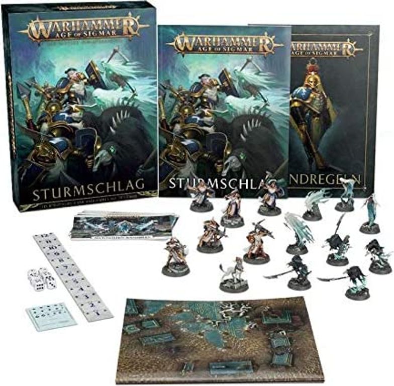 Warhammer Age of Sigmar: Storm Strike composants