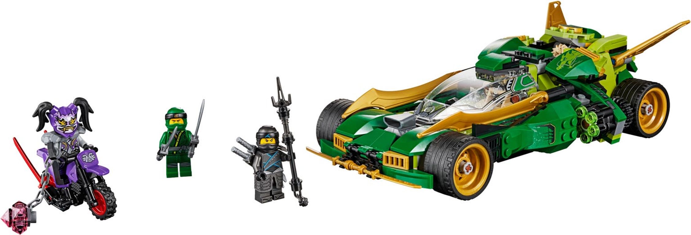 LEGO® Ninjago Le bolide de Lloyd composants