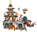 LEGO® Ninjago La ville au temple du tournoi composants