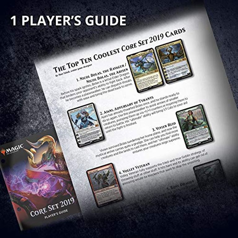 Magic: The Gathering - Core Set 2019 Bundle manual