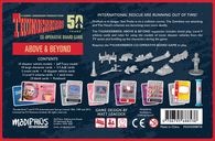 Thunderbirds: Above & Beyond parte posterior de la caja