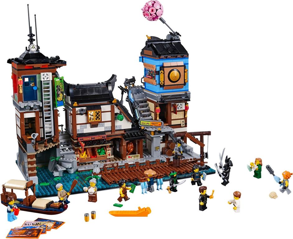 LEGO® Ninjago City Docks components