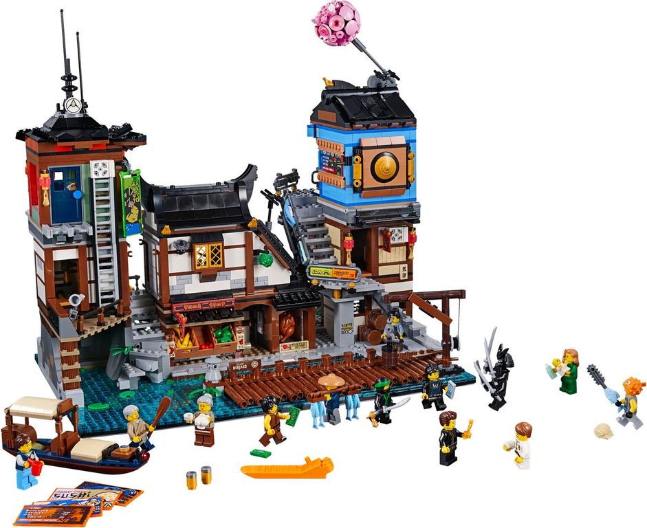 LEGO® Ninjago Muelles de la ciudad partes