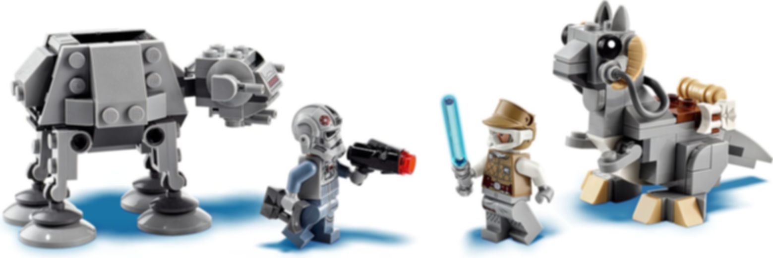 LEGO® Star Wars Microfighter AT-AT™ vs Tauntaun™ gameplay