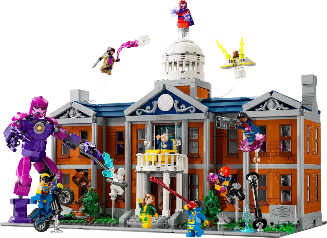 LEGO® Marvel Les X-Men: l'institut Xavier composants