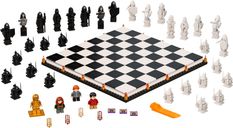 LEGO® Harry Potter™ Le jeu d’échecs version sorcier de Poudlard composants