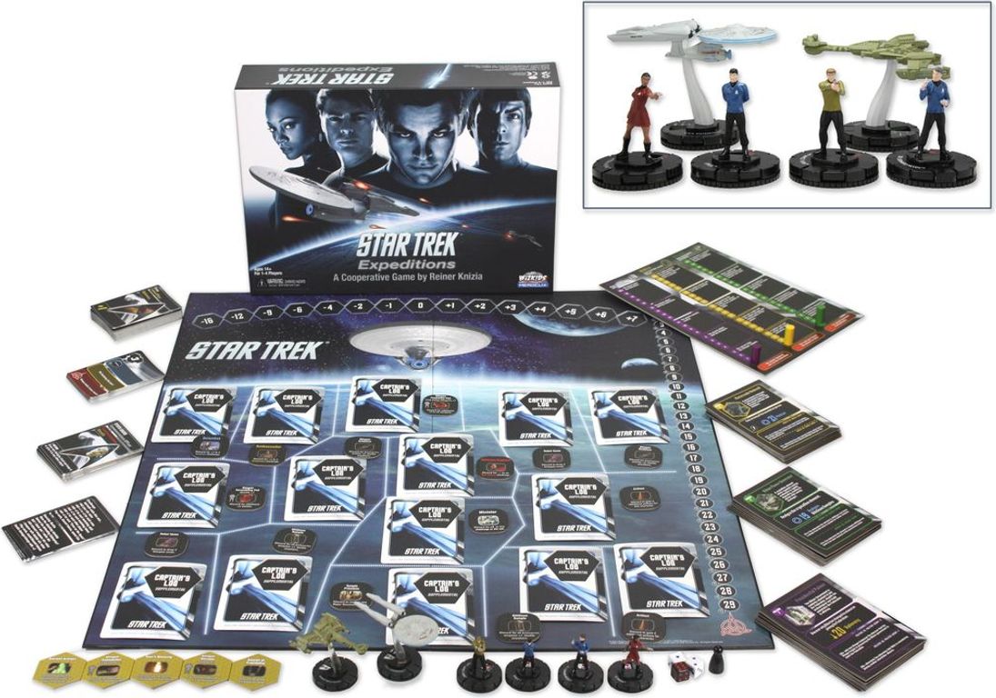 Star Trek: Expeditions komponenten