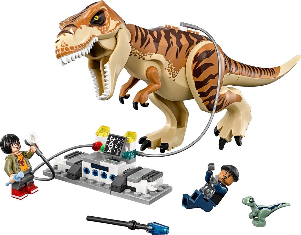 LEGO® Jurassic World Transporte del T. rex jugabilidad