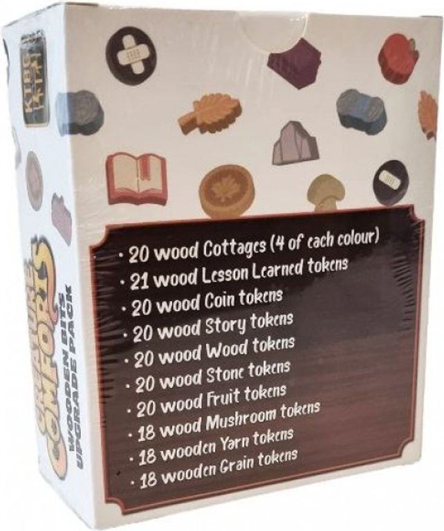 Creature Comforts: Wooden Bits dos de la boîte