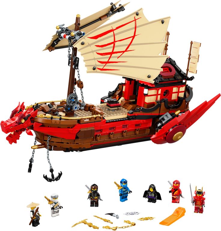 LEGO® Ninjago Le QG des ninjas figurines