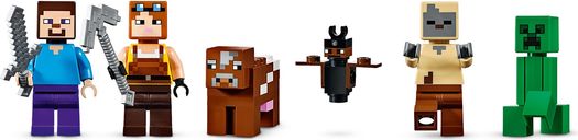 LEGO® Minecraft La mine du Creeper™ figurines