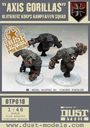 Dust Tactics: Blutkreuz Korps Kampfaffen Squad - "Axis Gorillas"