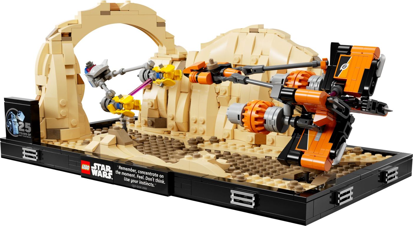 LEGO® Star Wars Mos Espa Podrace™ Diorama komponenten