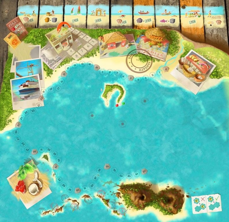 Vanuatu (second edition) tavolo da gioco
