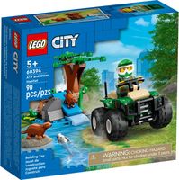 LEGO® City Le tout-terrain et la tanière de la loutre