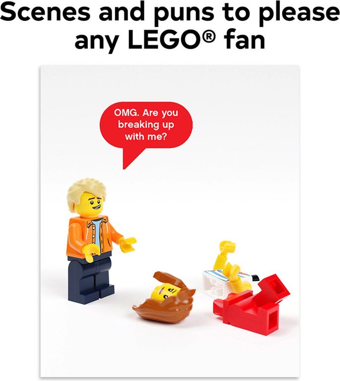 LEGO® Minifigures Biglietti minifigure LEGO: 20 biglietti e buste
