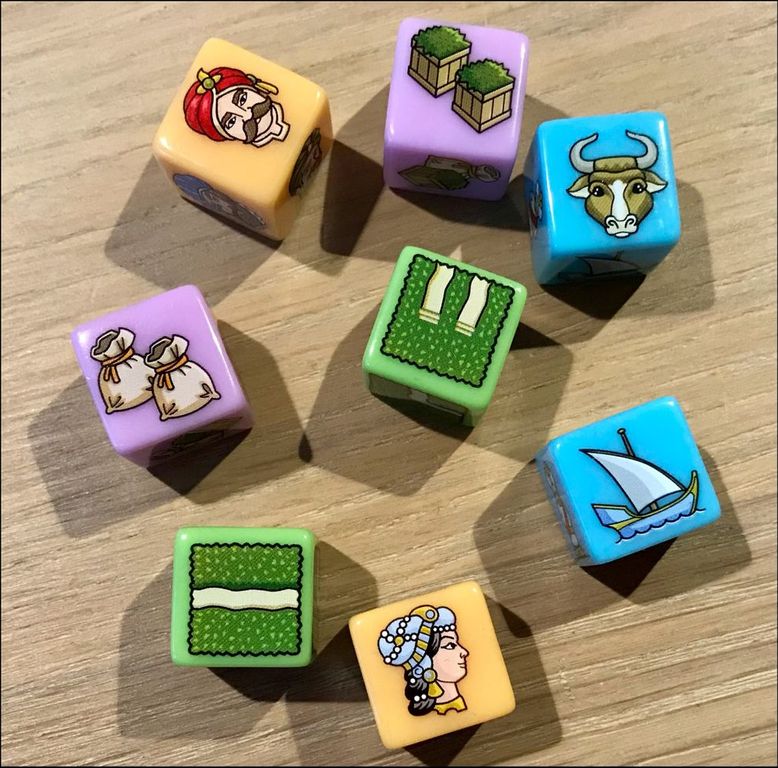 Rajas of the Ganges: The Dice Charmers dice