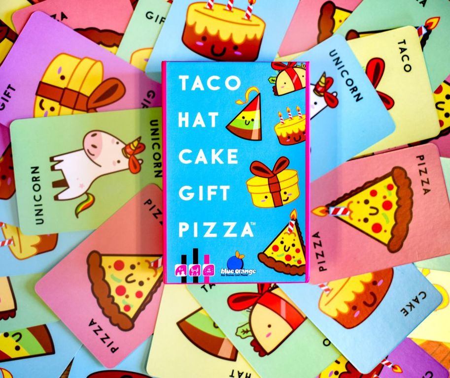Taco Hat Cake Gift Pizza cartas