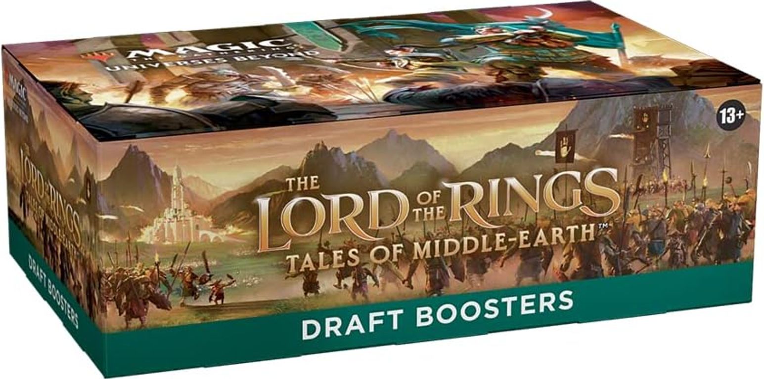 Magic the Gathering: Universes Beyond: The Lord of the Rings: Draft Booster Box boîte