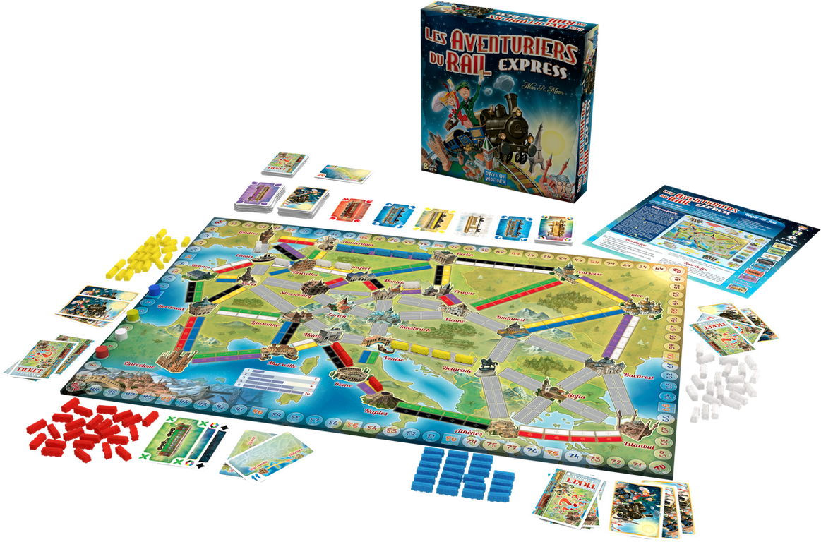 Les Aventuriers du Rail - Days of Wonder Board Game