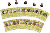 Agricola: Erweiterung in Spielerfarbe rot karten