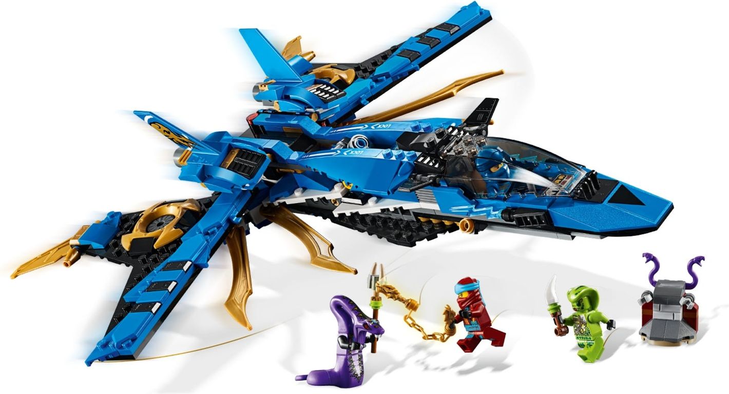 LEGO® Ninjago Caza Supersónico de Jay jugabilidad