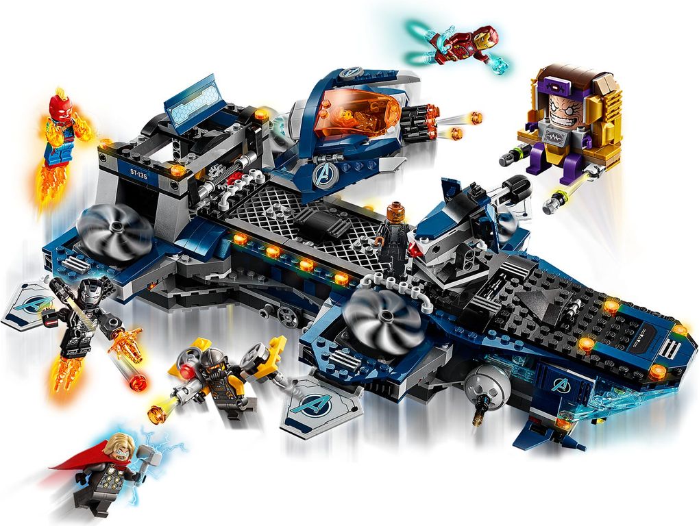 LEGO® Marvel Helicarrier degli Avengers gameplay