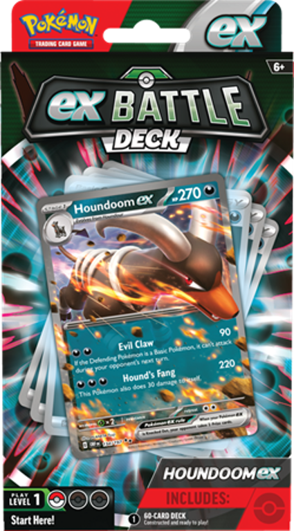 The best prices today for Pokmon TCG: Houndoom ex Battle Deck -  TableTopFinder