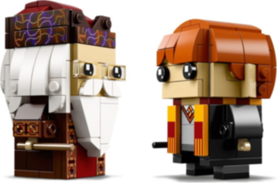 LEGO® BrickHeadz™ Ron Weasley™ & Albus Dumbledore™ composants