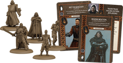 A Song of Ice & Fire: Tabletop Miniatures Game – Neutral Heroes I components