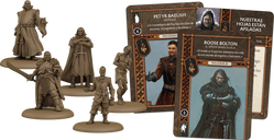 A Song of Ice & Fire: Tabletop Miniatures Game – Neutral Heroes I composants