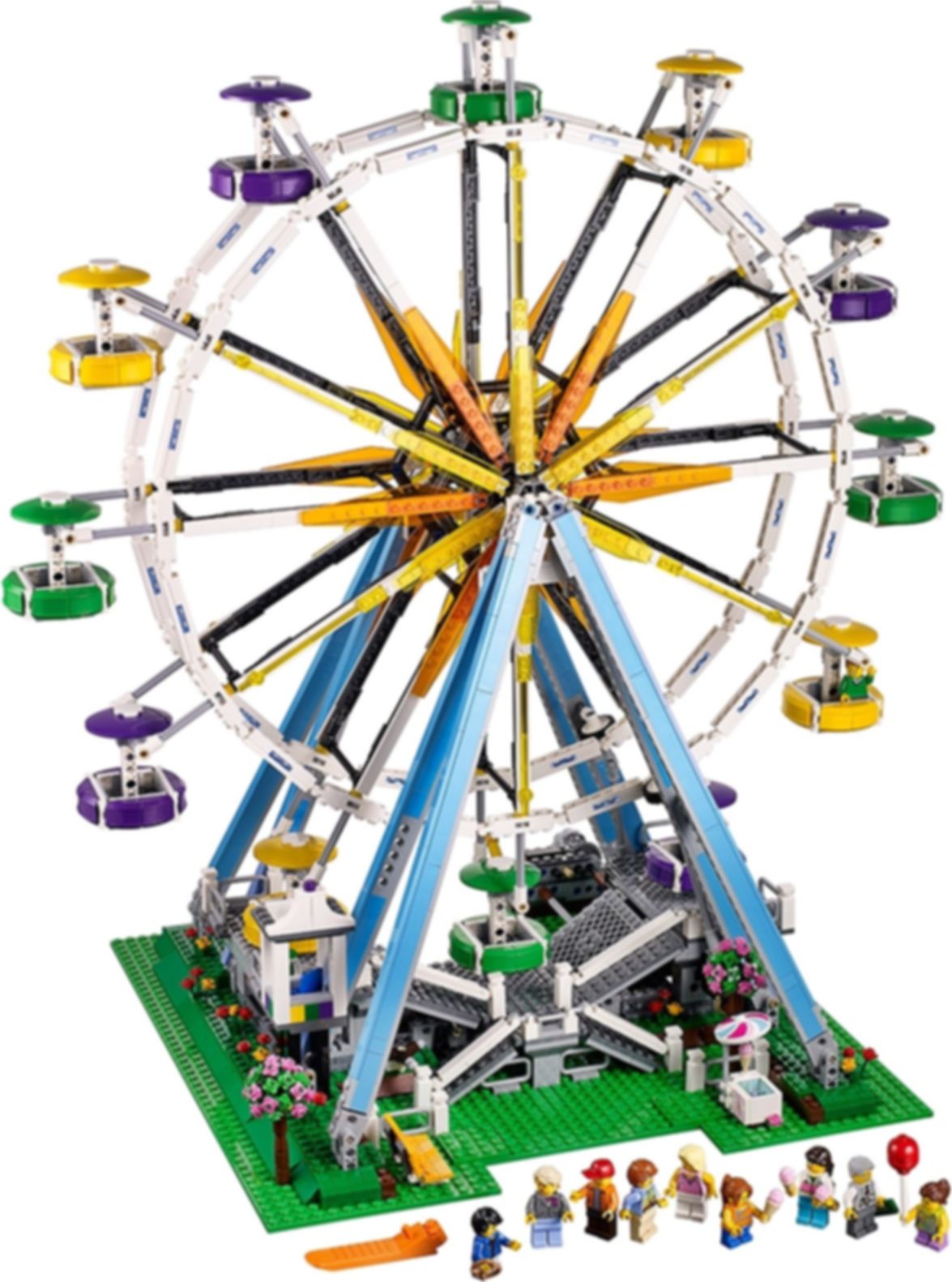 LEGO® Icons Ferris Wheel components