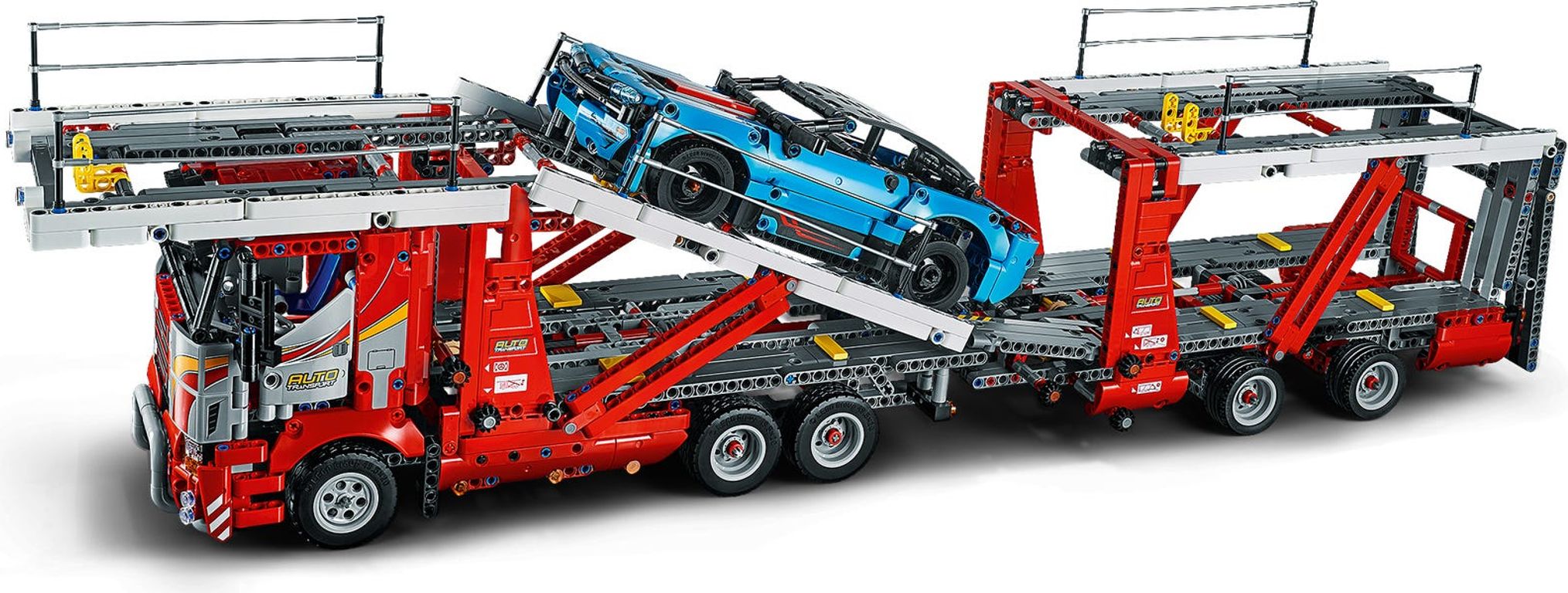 LEGO® Technic Le transporteur de voitures gameplay