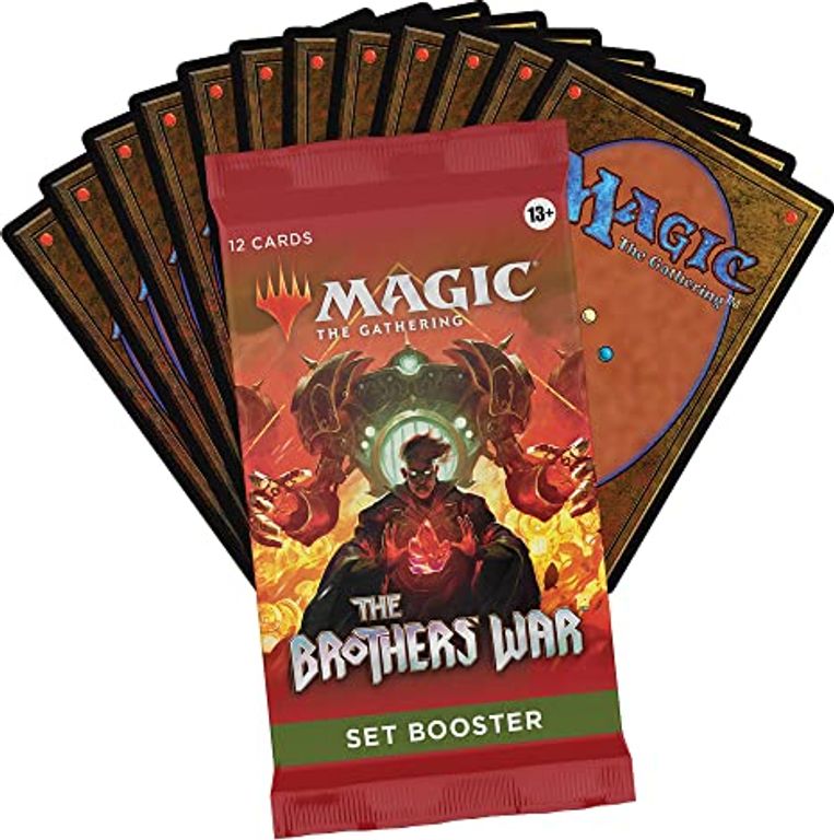 Magic: The Gathering Krieg der Brüder Set-Booster-3er-Pack karten