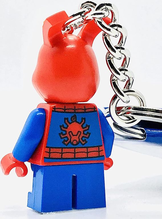 LEGO® Marvel Schlüsselanhänger mit Spider-Ham rückseite