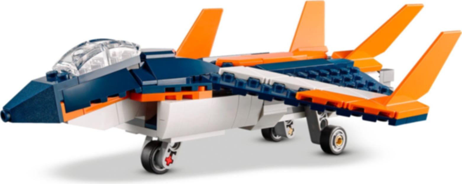 LEGO® Creator L’avion supersonique composants