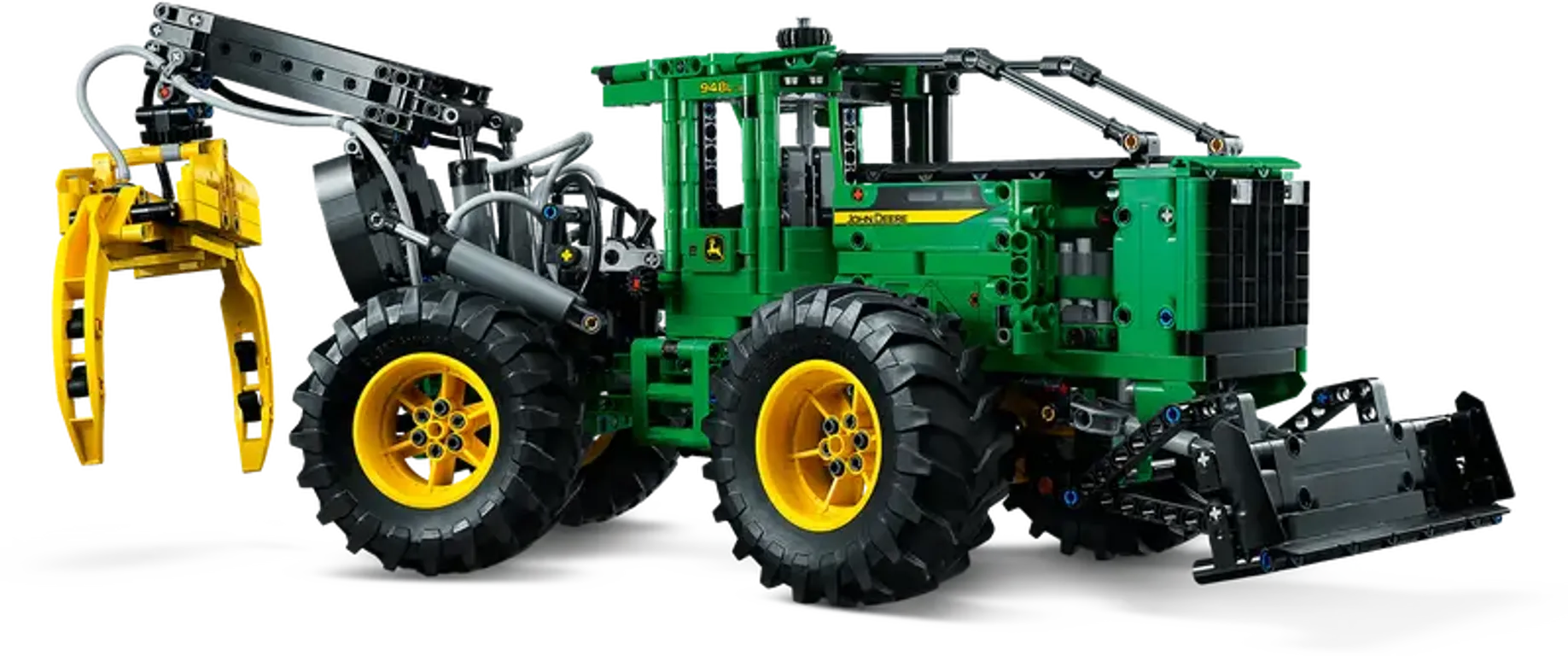 LEGO® Technic John Deere 948L-II houttransportmachine achterkant