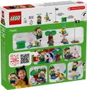 LEGO® Super Mario™ Avonturen met interactieve LEGO Luigi achterkant van de doos